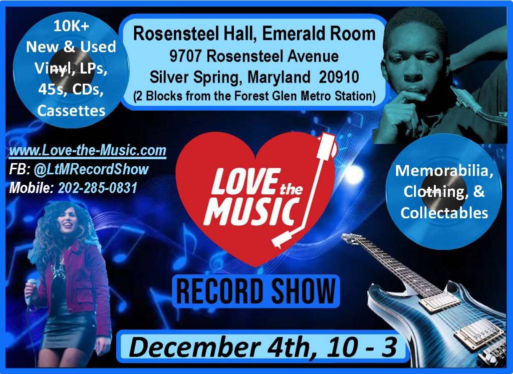 Love the Music Record Show, 12/4.
